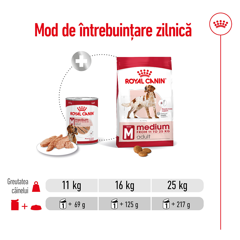 ROYAL-CANIN-Medium-Adult-hrana-umeda-caini-pate--ghid-hranire